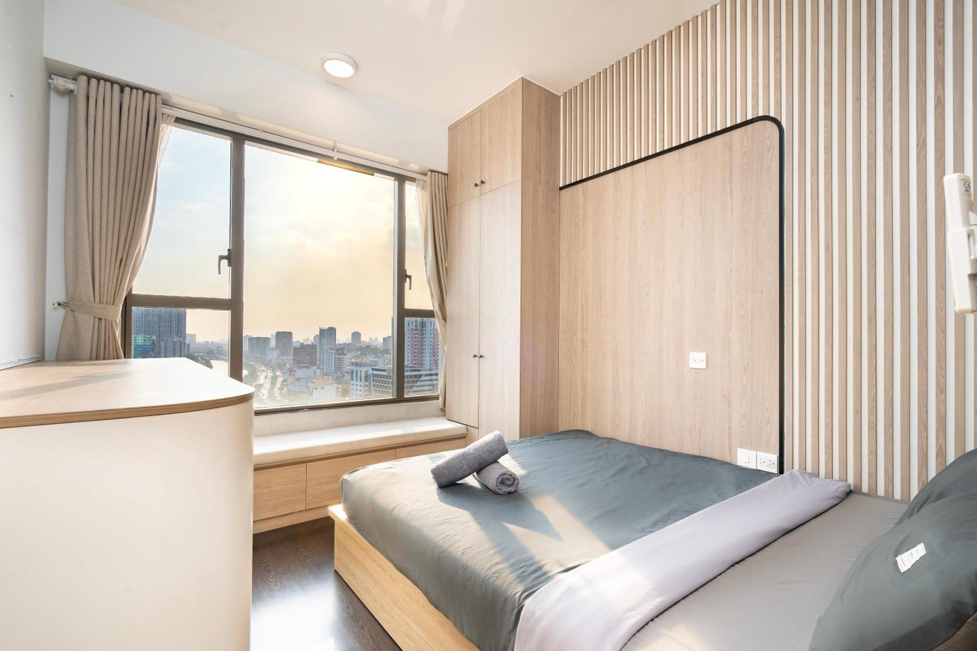 Double E Saigon Apartment In Rivergate Building Ho Chi Minh-stad Buitenkant foto