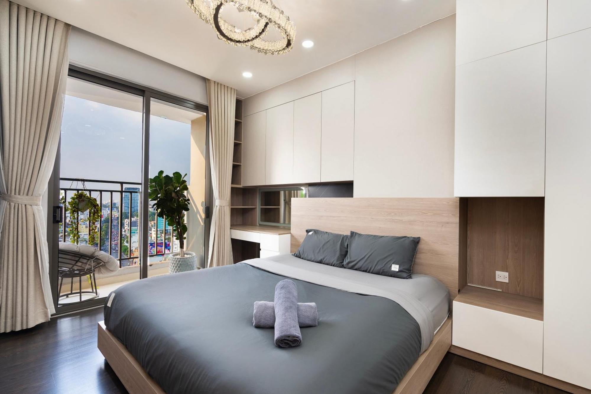 Double E Saigon Apartment In Rivergate Building Ho Chi Minh-stad Buitenkant foto