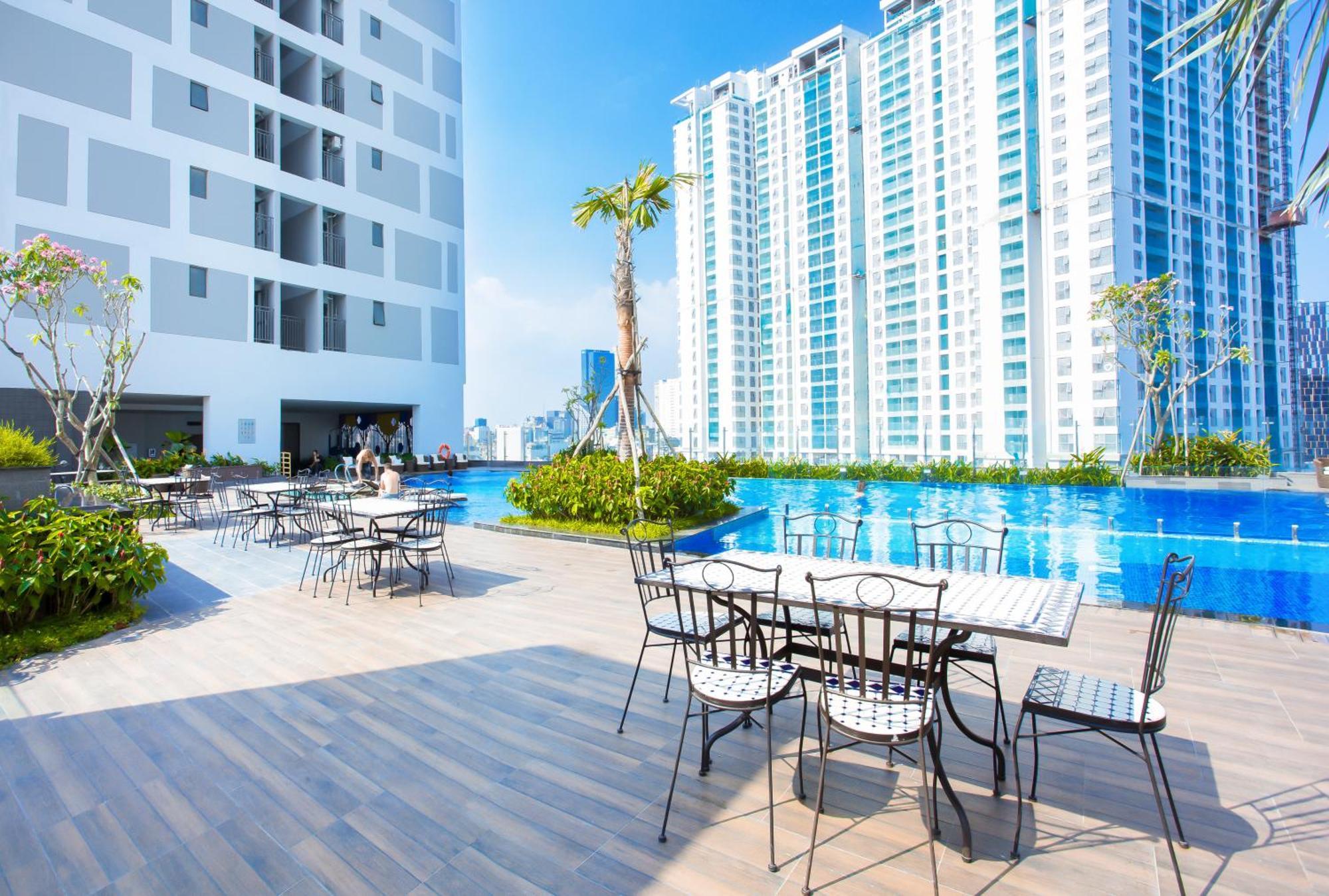 Double E Saigon Apartment In Rivergate Building Ho Chi Minh-stad Buitenkant foto
