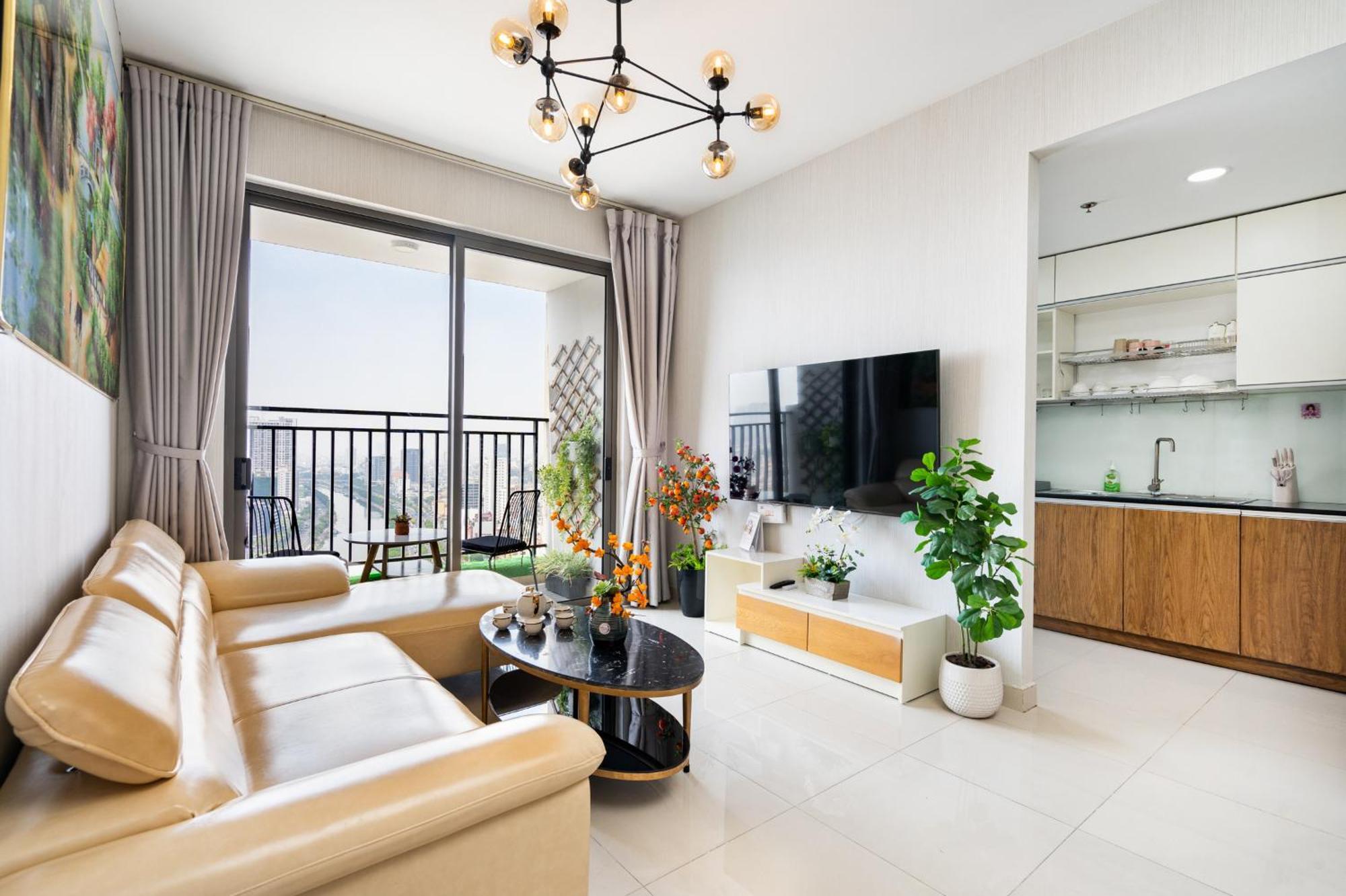 Double E Saigon Apartment In Rivergate Building Ho Chi Minh-stad Buitenkant foto