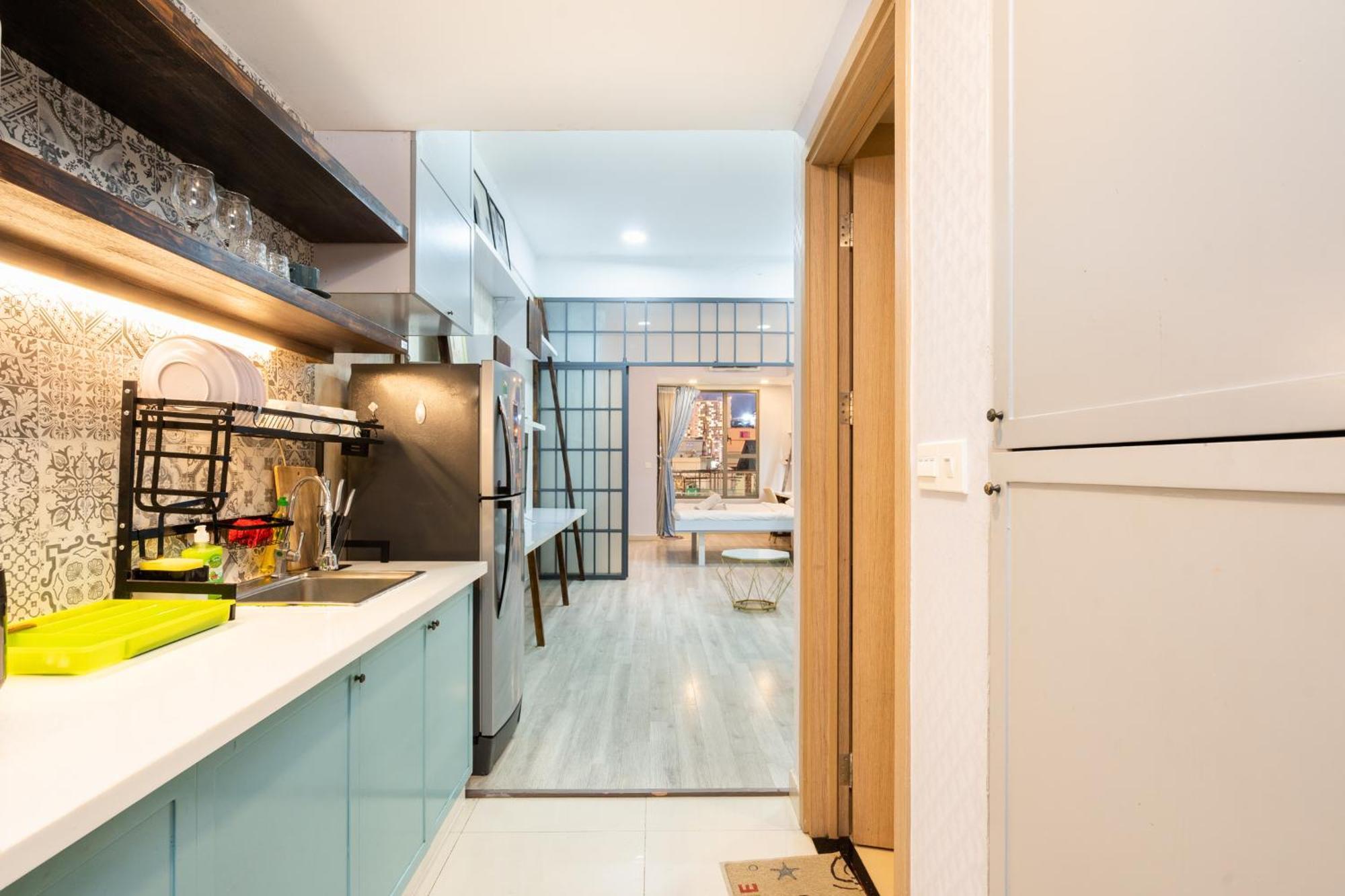 Double E Saigon Apartment In Rivergate Building Ho Chi Minh-stad Buitenkant foto